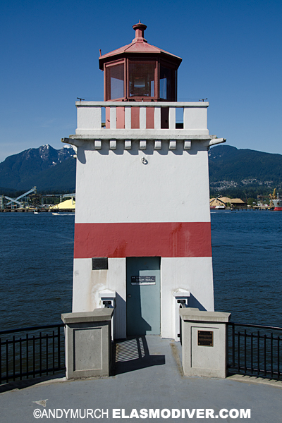 Brockton Point Lighthouse, Stanley Park, Vancouver, British Columbia ...