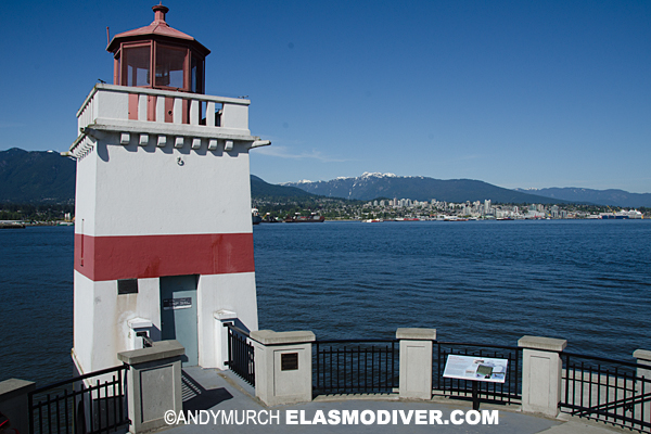 Brockton Point Lighthouse, Stanley Park, Vancouver, British Columbia ...